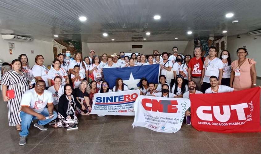 Trabalhadores em Educação de Rondônia participam da II CONAPE