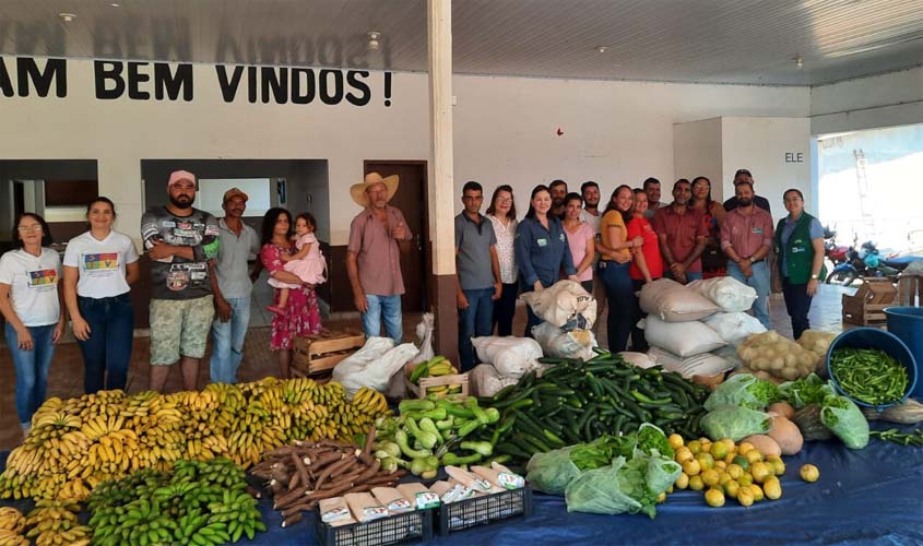 Agricultores são beneficiados com o Programa Estadual de Aquisição de Alimentos