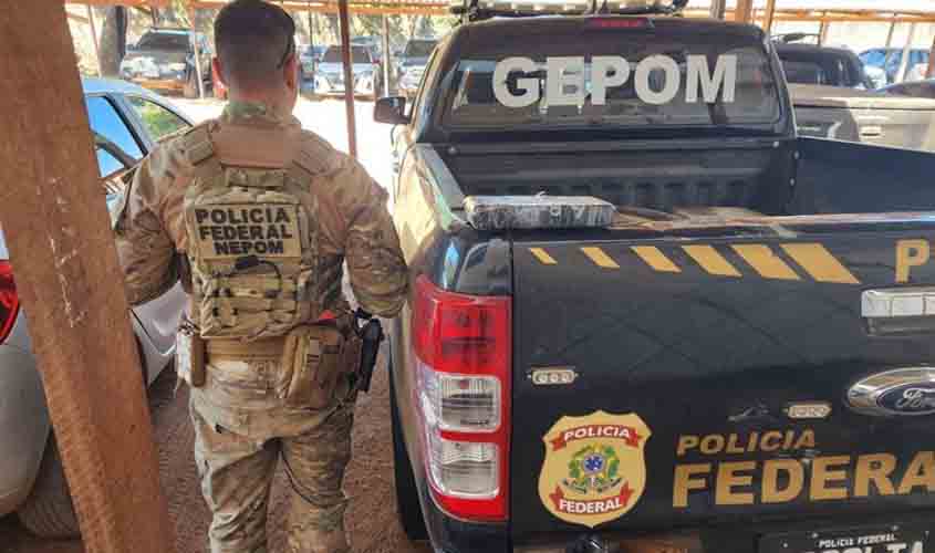 PF prende duas pessoas por tráfico internacional de drogas em Rondônia