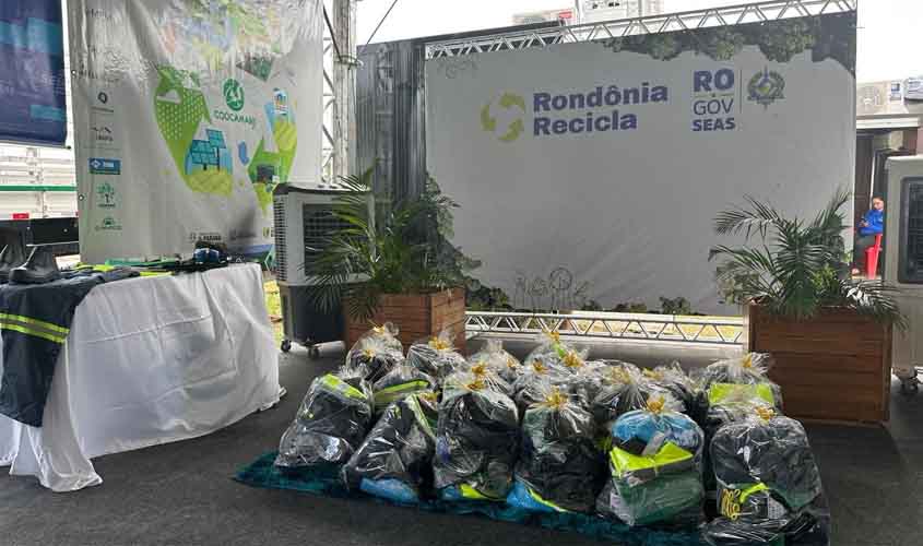 Governo de RO lança edital para entrega de kits de Equipamentos de Proteção Individual a catadores de recicláveis