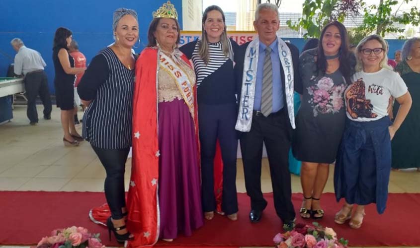 Centro de Convivência elege Miss e Mister da Terceira Idade 2019