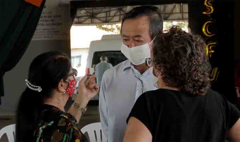 Fortes emoções: cerimônia de reinício das atividades no Centro do Idoso comove primeira-dama e vereador
