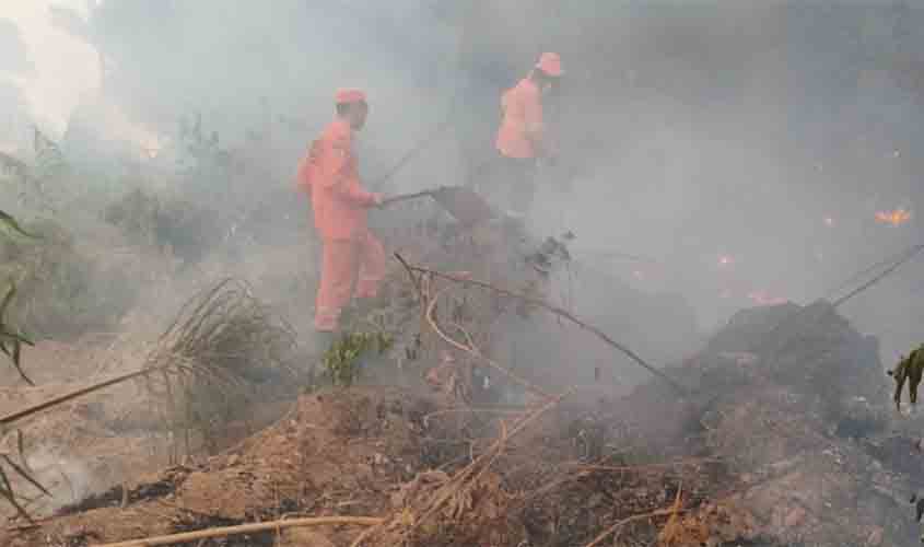 Corpo de Bombeiros Militar intensifica ações da Operação Verde Rondônia no combate aos incêndios no estado