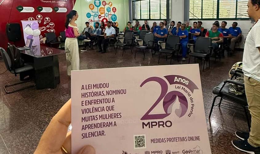 Gaevit e Gaesp participam do Agosto Lilás em RO