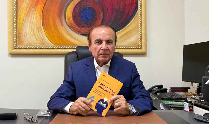 ‘Educação em Transformação’: Dr. Aparício Carvalho lança livro sobre as mudanças que moldam o futuro da educação da sociedade