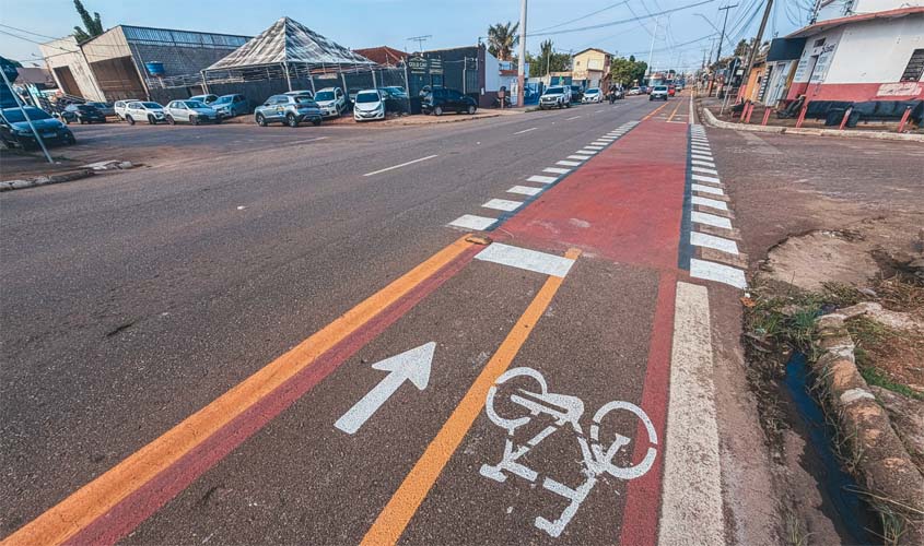 Ciclofaixa da Raimundo Cantuária liga Zona Leste ao Centro