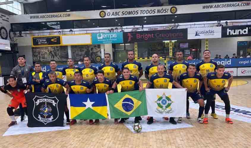 Delegação da Polícia Militar de Rondônia conquista a medalha de ouro no futsal na Europa