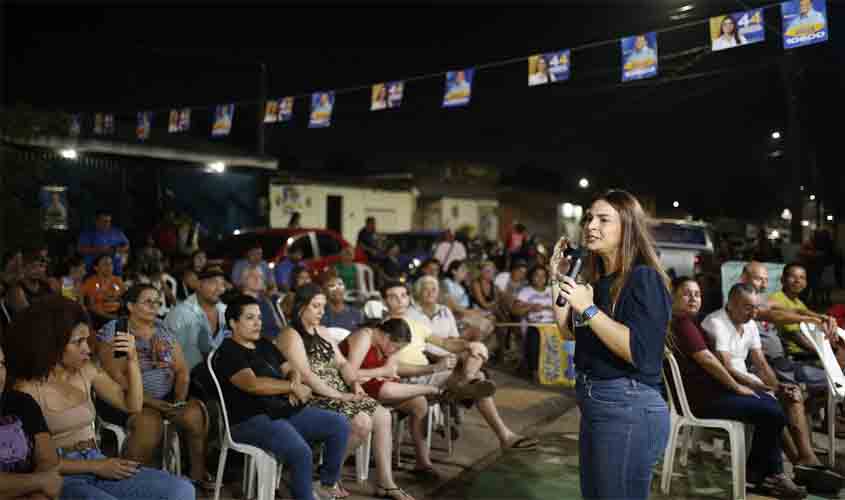 Mariana Carvalho garante que vai asfaltar 100% das ruas de Porto Velho