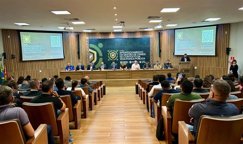 Governo de RO reforça capacitação em Gestão de Crises