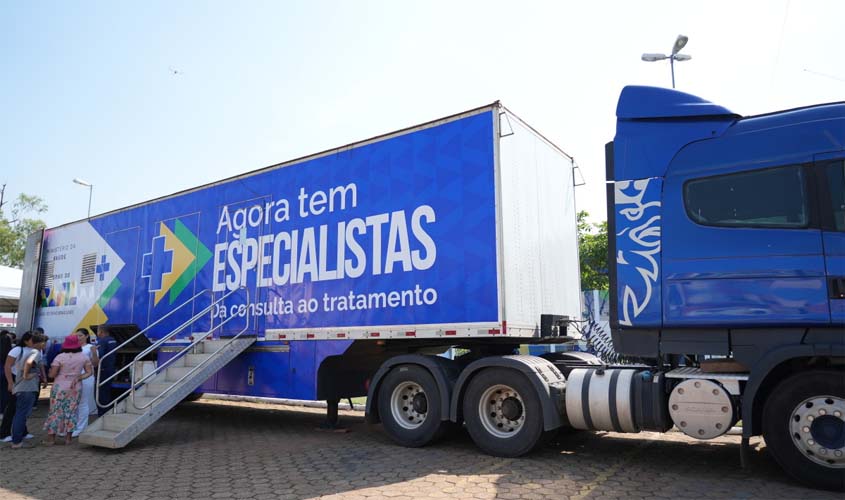 Carreta da Saúde da Mulher oferece exames em Porto Velho