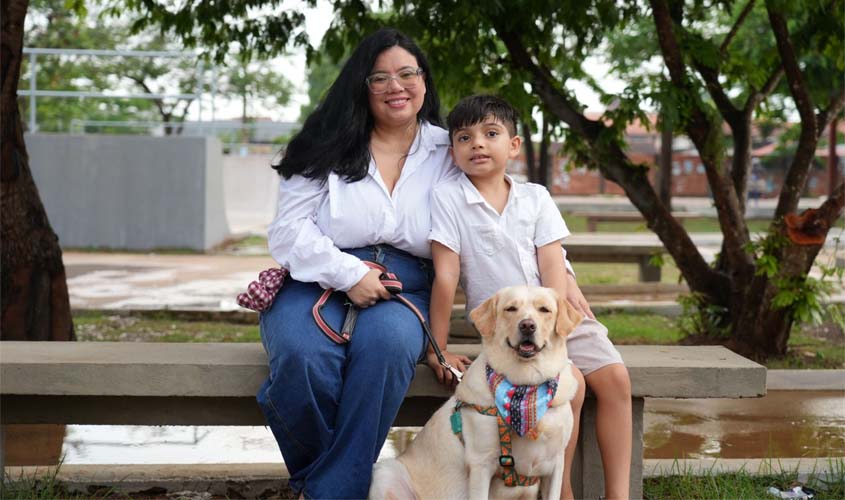 Mãe atípica celebra lei para crianças PCDs em Porto Velho