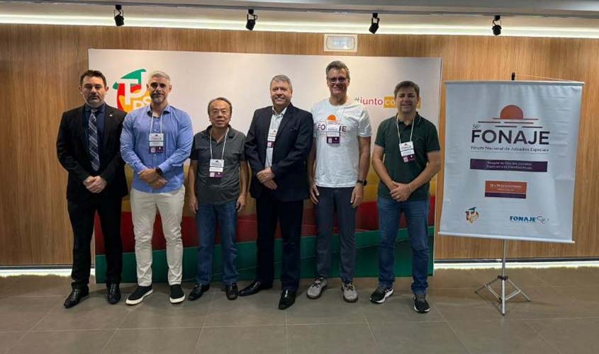 Magistrados de RO no Fórum Nacional de Juizados Especiais