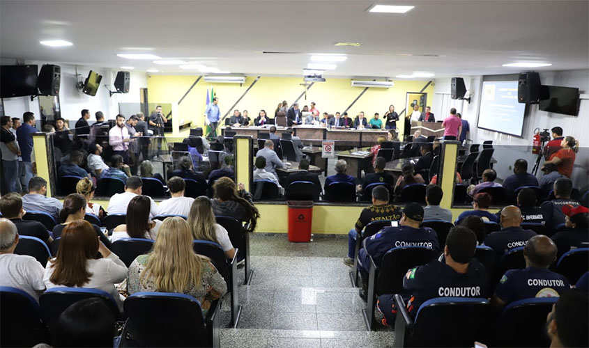 Câmara aprova orçamento para 2020 e gratificações a servidores da Prefeitura de Porto Velho