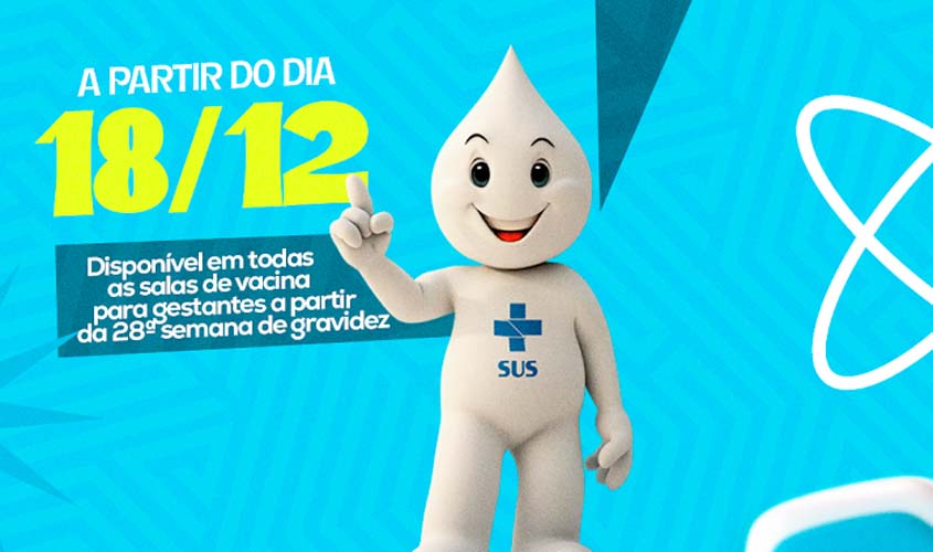 Vacina contra bronquiolite para gestantes começa quinta