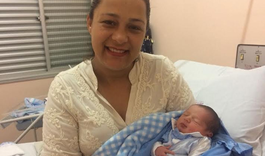 Nasce Tiago Donadon, filho da deputada estadual Rosangela Donadon 