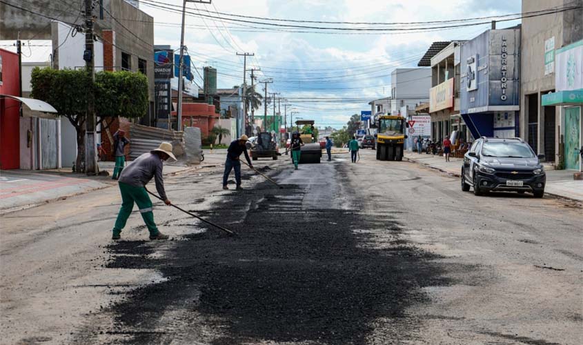 Prefeitura avança com obras de infraestrutura urbana