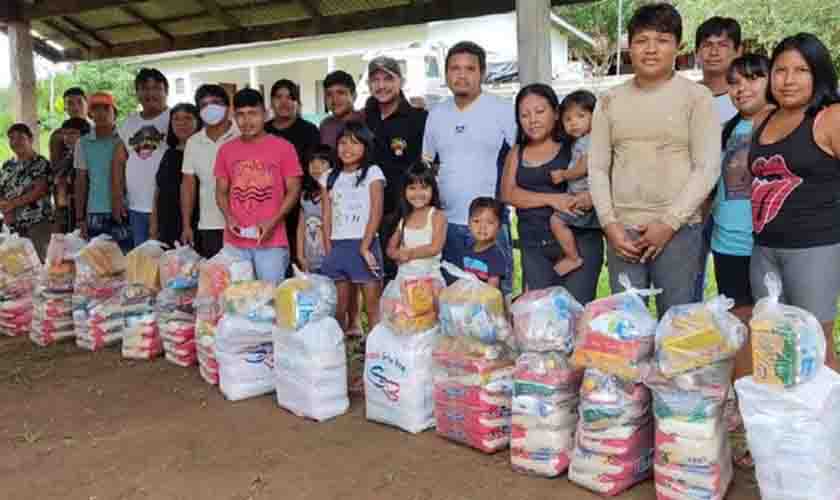Funai distribuiu 2,8 mil cestas básicas para famílias indígenas de Rondônia
