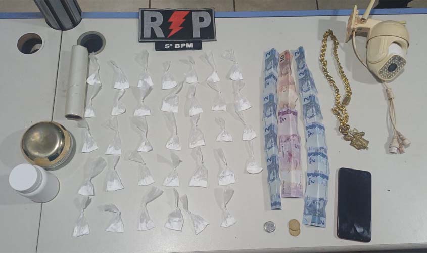 PM apreende menor por tráfico no bairro Porto Cristo