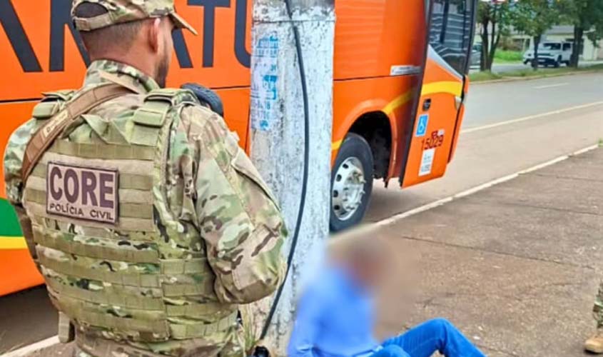 Polícia Civil de RO cumpre mandado de prisão 