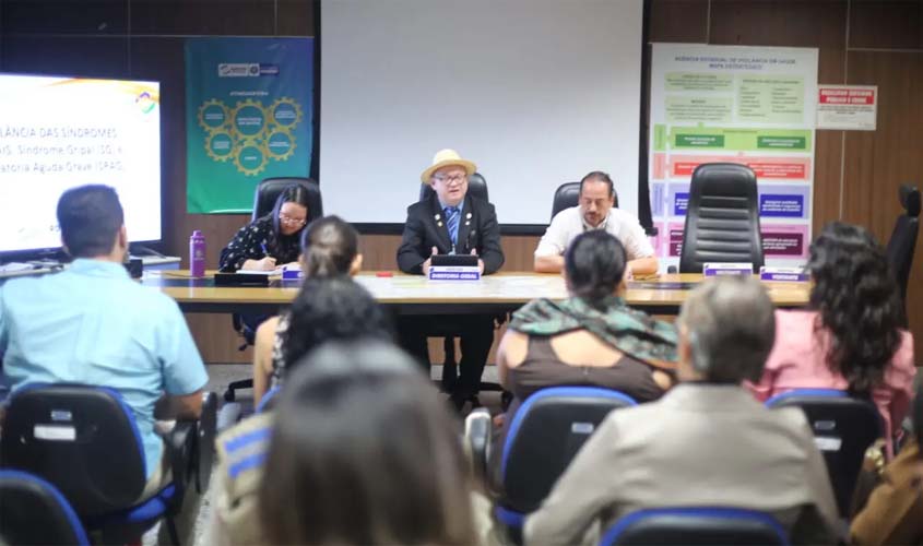 Ação integrada reforça vigilância de vírus respiratórios em RO