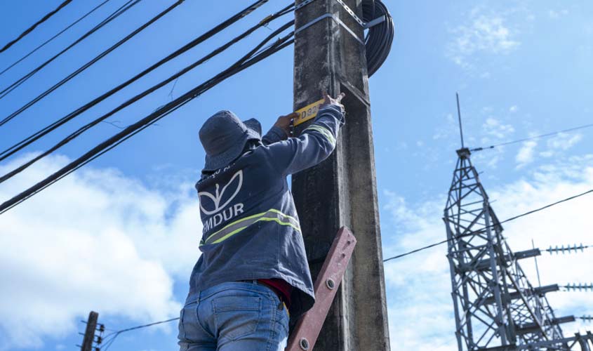 Avança mapeamento dos pontos de iluminação de Porto Velho