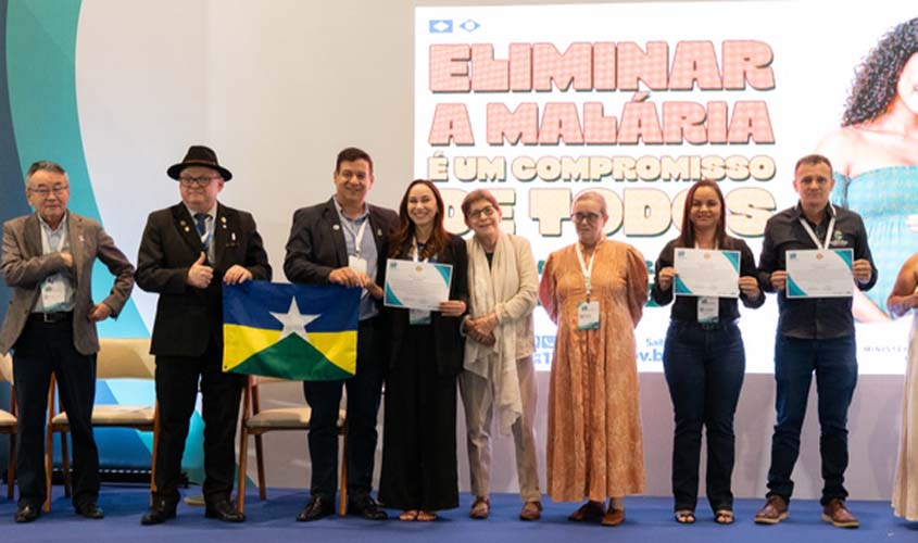 Saúde premia municípios de RO por boas práticas contra malária