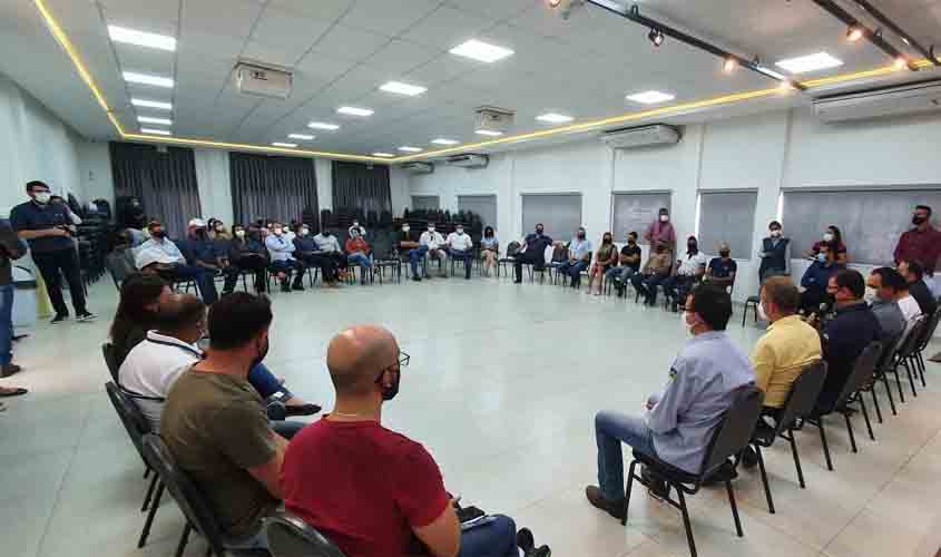 Governo de Rondônia realiza encontro com empresários para debater retomada da economia