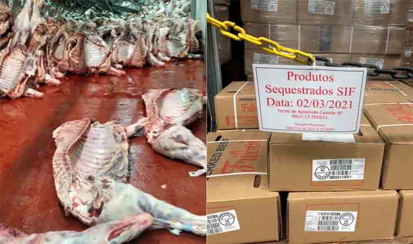 “Operação Hiena”: Serviço de Inspeção Federal determina o descarte da carne contaminada com amônia no frigorífico JBS de Pimenta Bueno