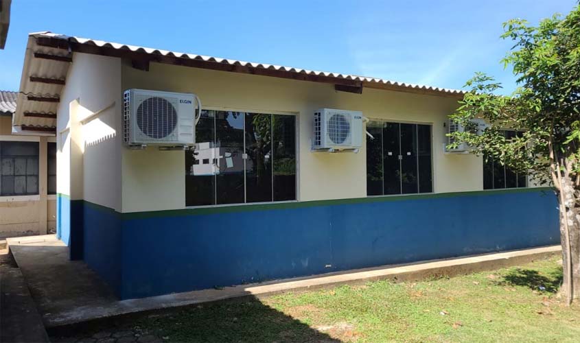 Escola Estadual Joaquim Avelino de Ouro Preto do Oeste é revitalizada; unidade recebeu equipamentos novos