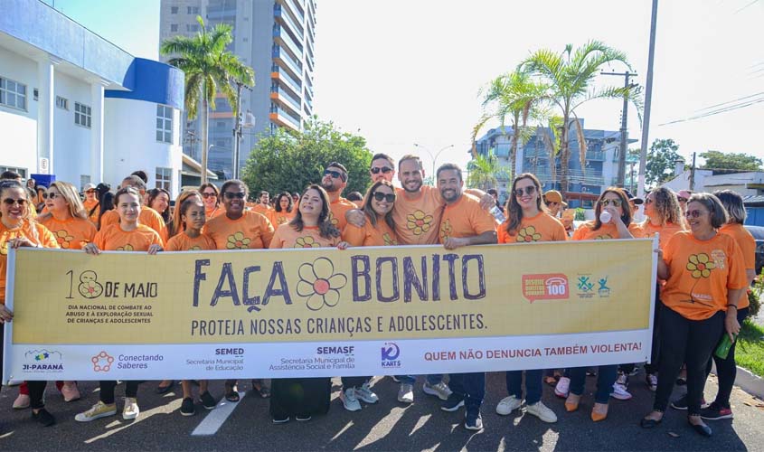 Prefeitura realiza Caminhada Faça Bonito 