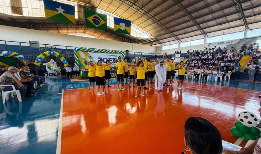 Fases Regionais do Joer 2025 são abertas com participação dos jovens atletas
