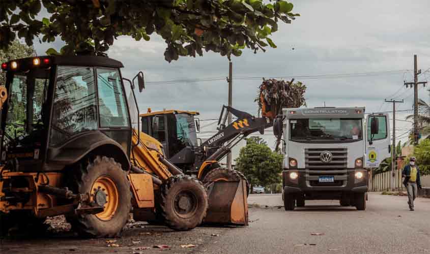 Operação avança com mais de 65 mil toneladas de lixo e entulhos recolhidos na capital