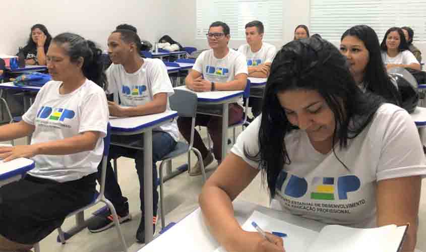 Inscrições para cursos profissionalizantes presenciais em Porto Velho estão abertas até o dia 25