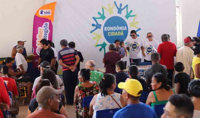 Rondônia Cidadã atende neste fim de semana os moradores do garimpo Bom Futuro