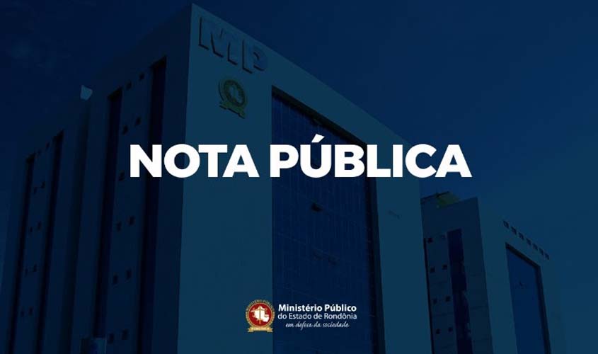 Repúdio ao atentado realizado contra o Promotor de Justiça Jair João Franz