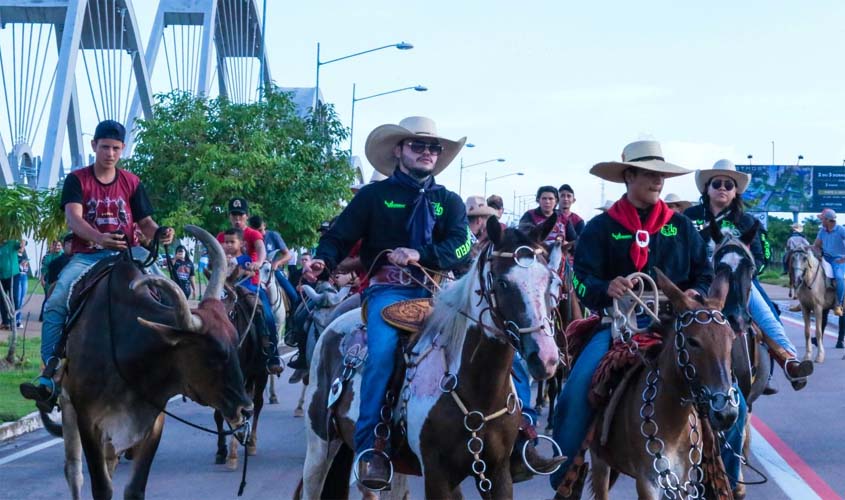 Cavalgada, Queima do Alho e Encontro de Comitivas marcam programação para o próximo domingo na Capital