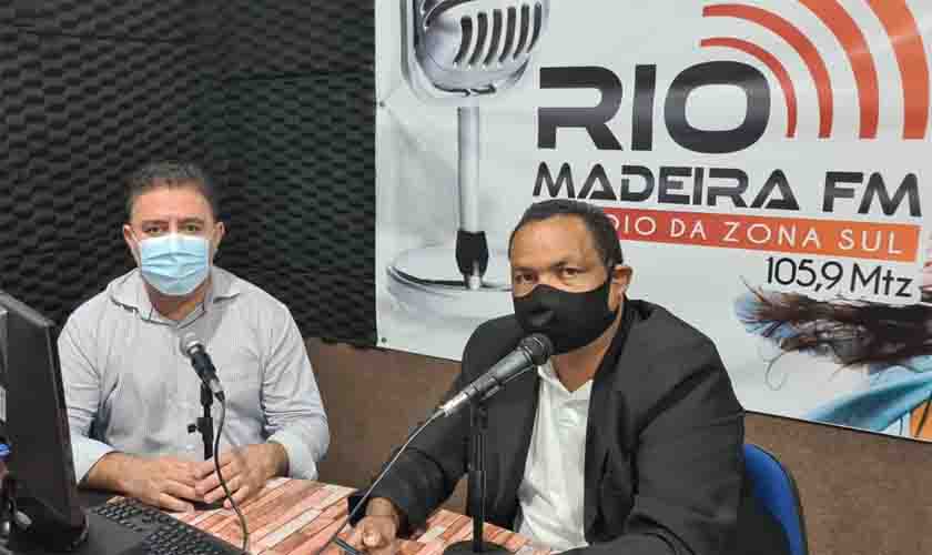 Fogaça presta contas de ações do mandato através da Radio Rio Madeira FM
