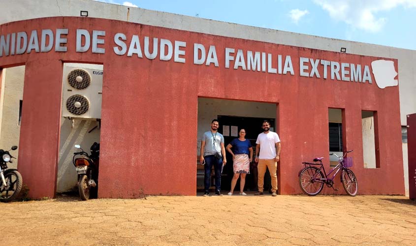 Após pedido do Vereador Márcio Pacele engenheiros da SEMESC realizam levantamento para reforma completa na unidade de saúde de Extrema