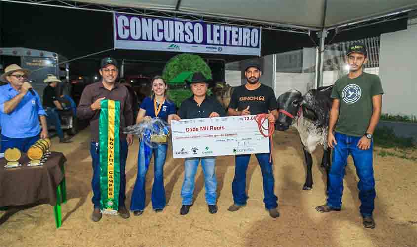 7ª edição do Concurso Leiteiro premia animais dos produtores rurais da região