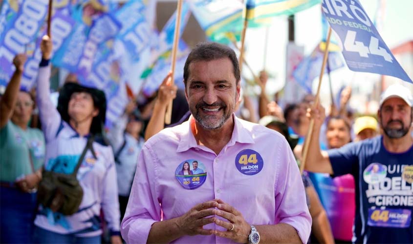 Hildon confirma participação em debates da SIC TV e TV Rondônia