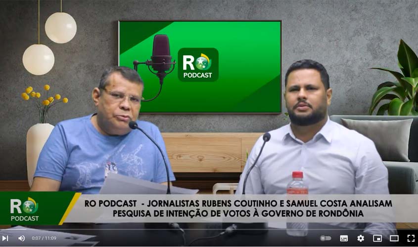 Edição 3 RO PODCAST: Análise do empate pesquisa Governo de Rondônia