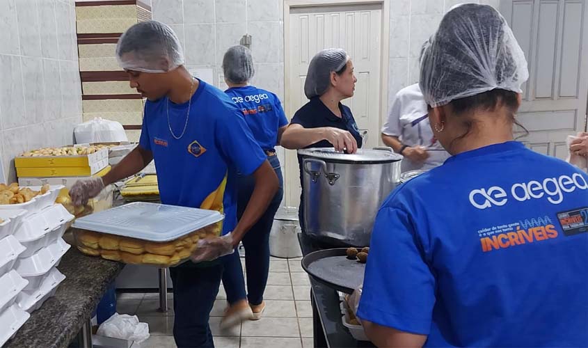 Lar Fraterno Terceira Idade recebe ação do Programa Voluntariado