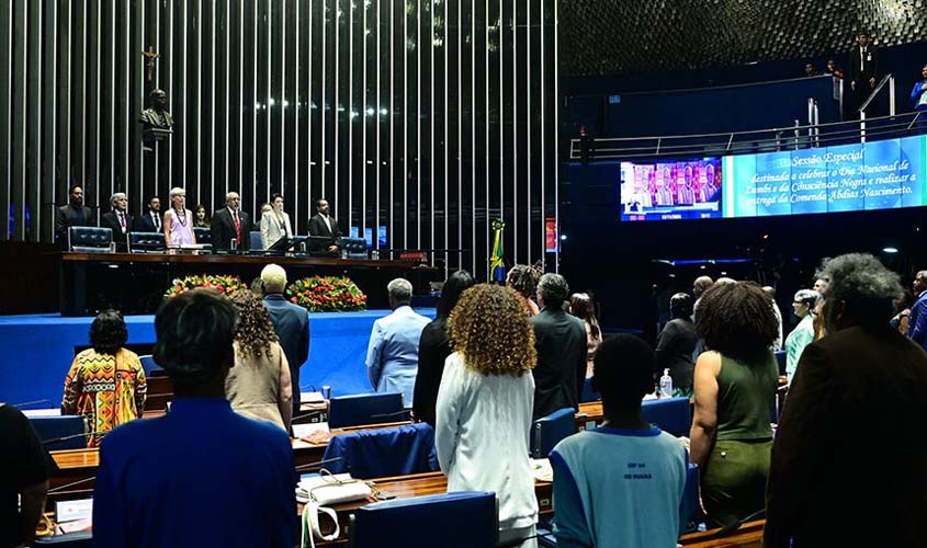 Senado celebra Consciência Negra