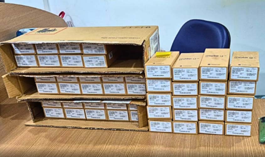 Polícia recupera 50 celulares furtados de transportadora