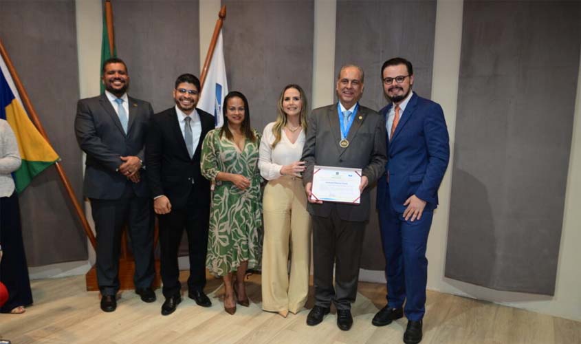 OAB RO entrega Medalha Ney Luis a Raduan Miguel Filho
