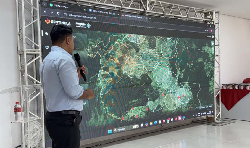 RO amplia monitoramento ambiental com Sala de Situação