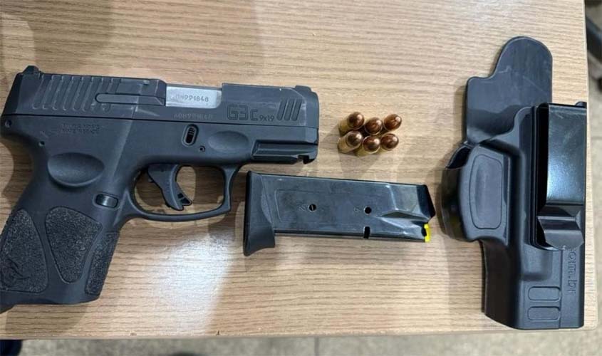 PMRO prende suspeito de tentativa de homicídio