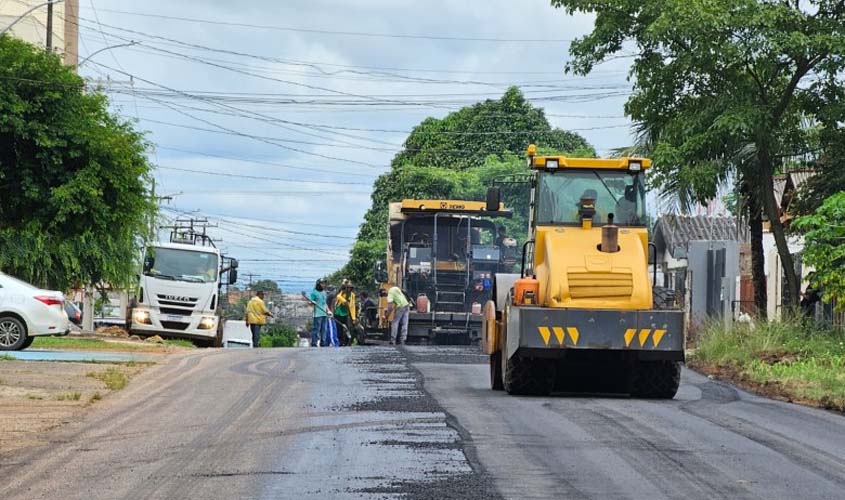 Ruas do bairro Embratel são as primeiras a receberem recapeamento em 2024