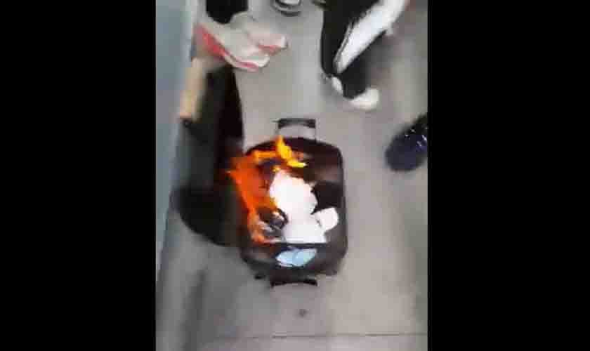 Professor leva churrasqueira  e queima máscaras dentro da sala de aula (vídeo)