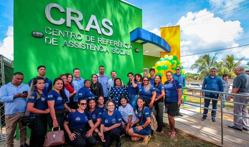 Marcos Rocha inaugura mais uma unidade do Cras em RO